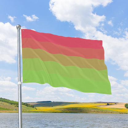 Aroflux Gradient Pride Flag with Grommets