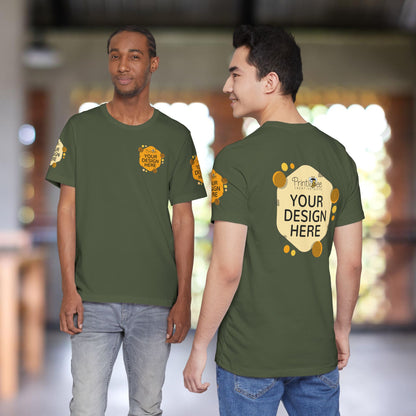 Custom Green Hues Tees for BELLA+CANVAS® 3001