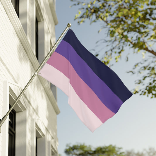 36'' × 60'' Asexual Spectrum Pride Flag with Grommets