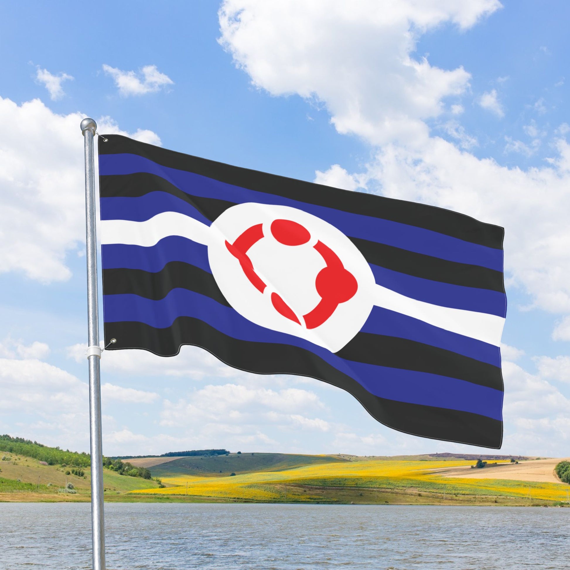 Fetish Pride Flag with Grommets