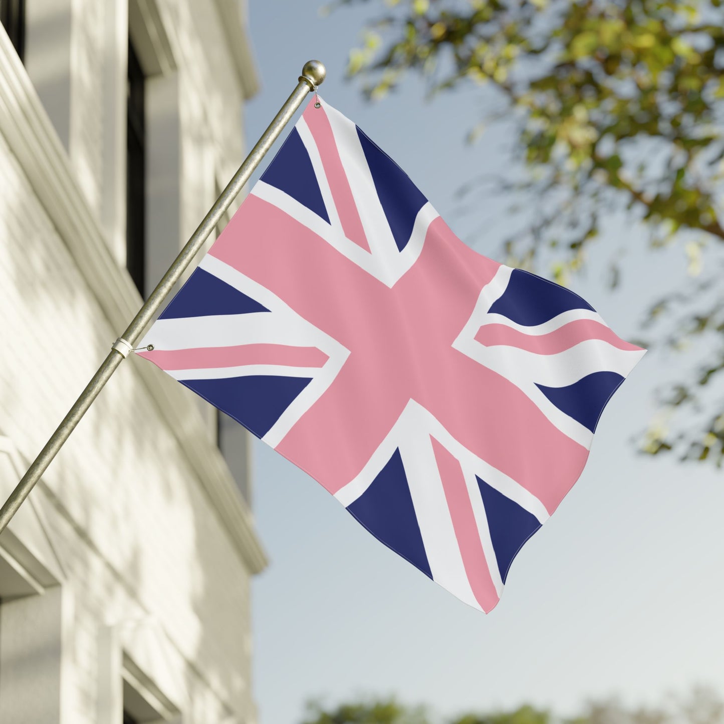 30'' × 40'' UK Gay Pride Pink Flag with Grommets