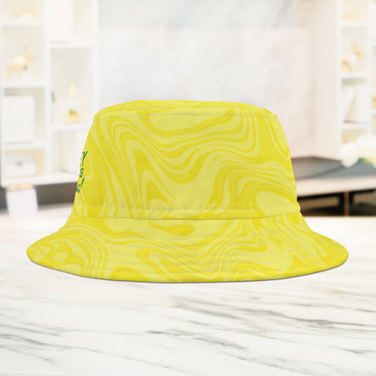 Yellow Swirl Bucket Hat • Irvine Ondrey Engineering