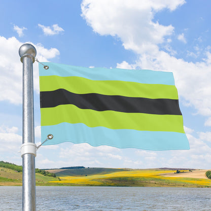 Quoigender Double-Sided Pride Flag with Grommets