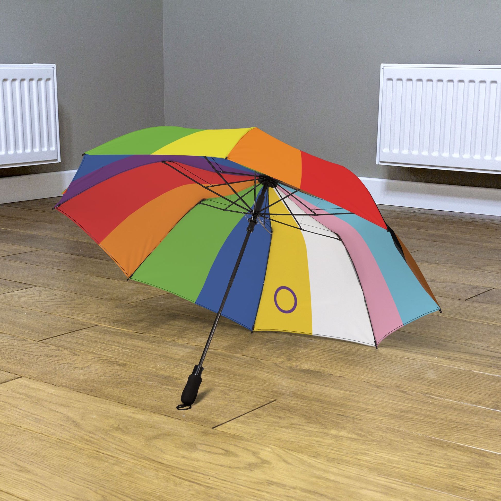 Intersex-Inclusive Rainbow Pride Umbrella