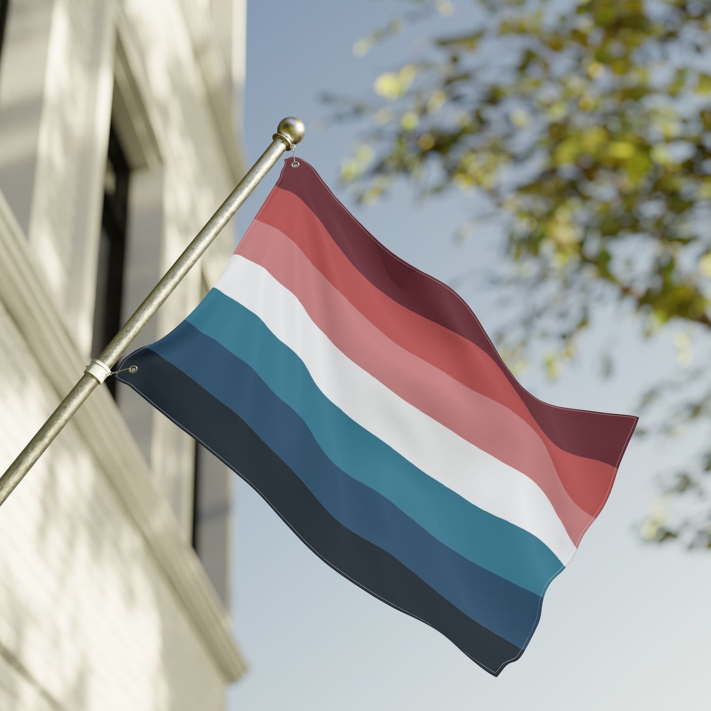 24'' × 36'' Nebularomantic Double-Sided Pride Flag with Grommets