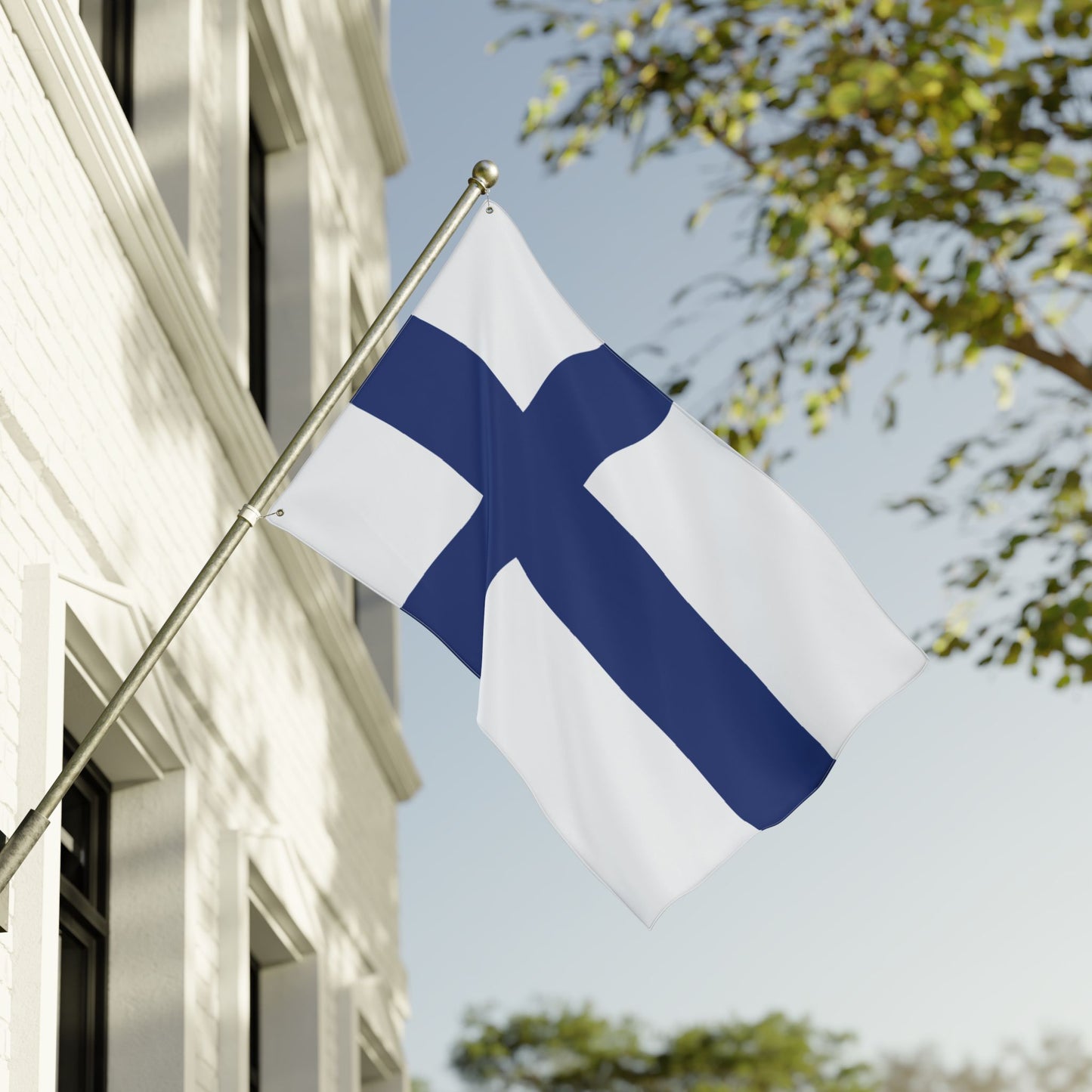 36'' × 60'' Finland Flag with Grommets