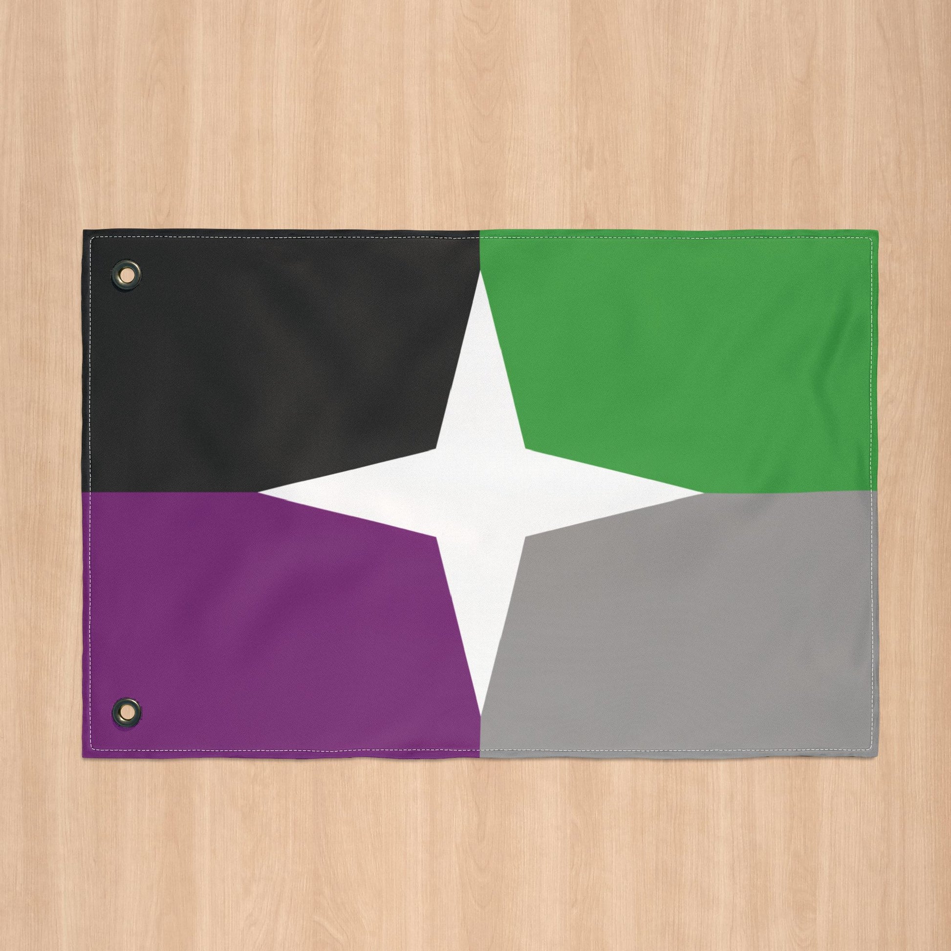 A-Spec Pride Flag with Grommets