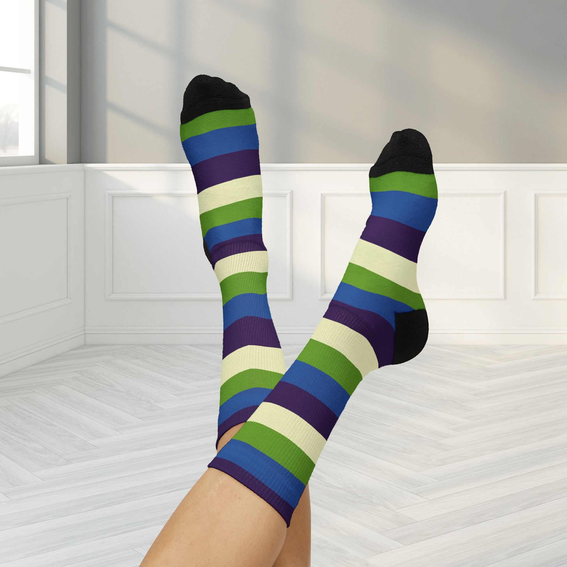 M Aplatonic Pride Socks