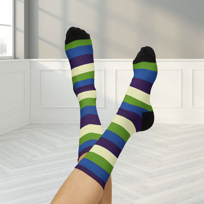 M Aplatonic Pride Socks