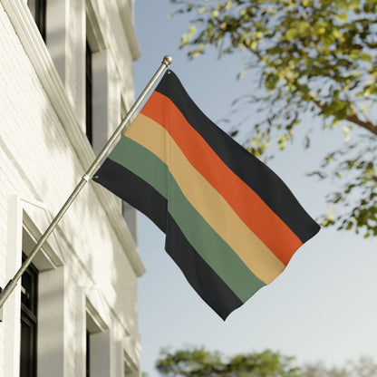 36'' × 60'' Anodiean Pride Horizontal-Stripes Flag with Grommets