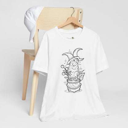 Witches' Brew Lovebird, Line Art Tee