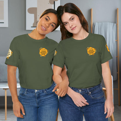 Custom Green Hues Tees for BELLA+CANVAS® 3001