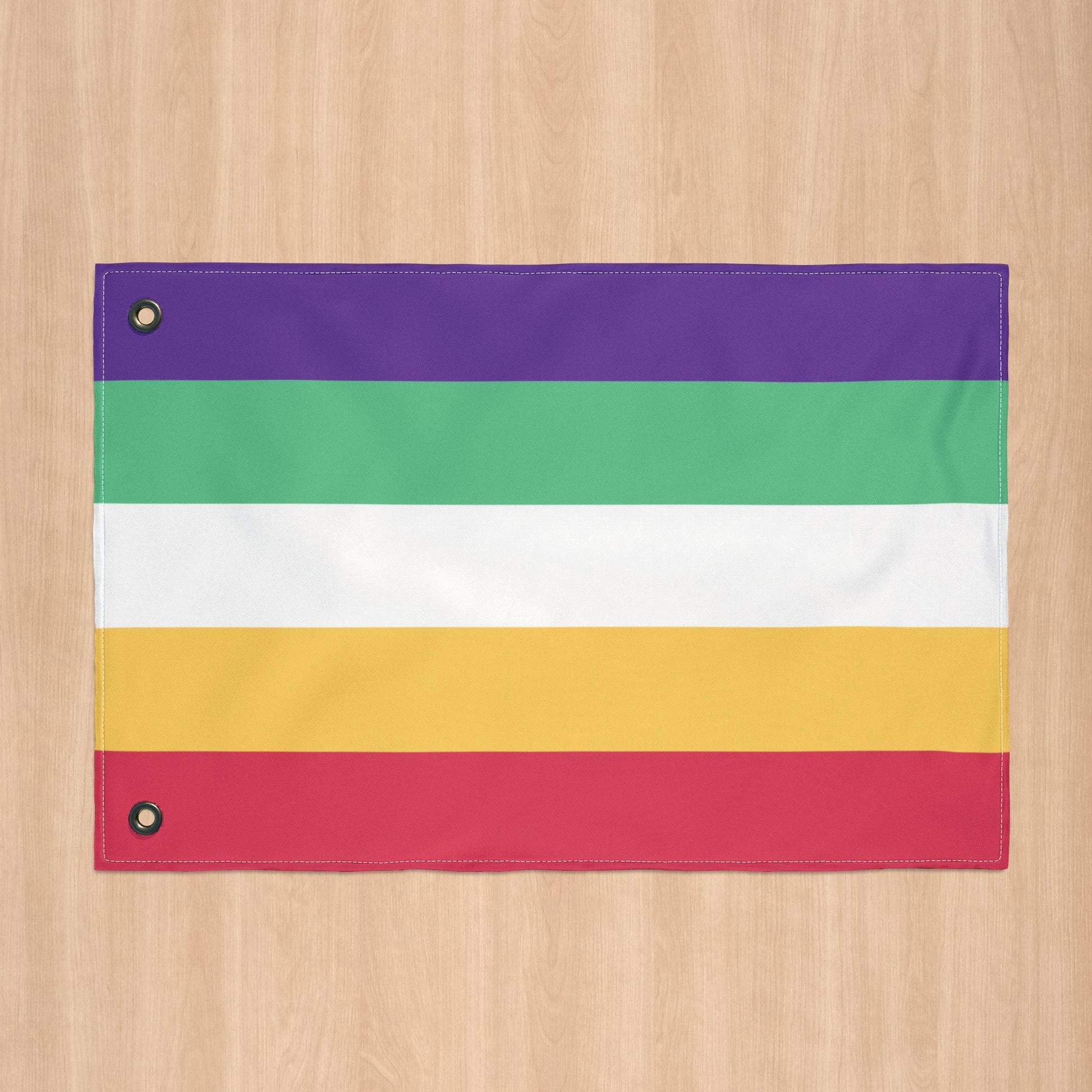 Neurodivergent Pride Flag with Grommets