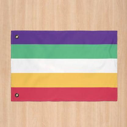 Neurodivergent Pride Flag with Grommets