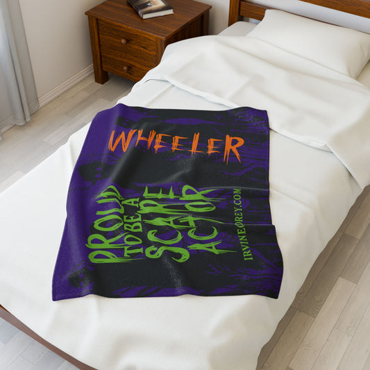 Proud to Be a Scare Actor Personalized Blanket