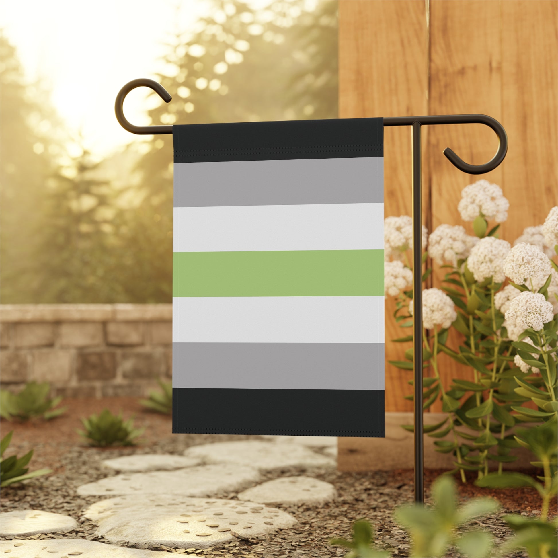 Agender Pride Garden Flag Banner
