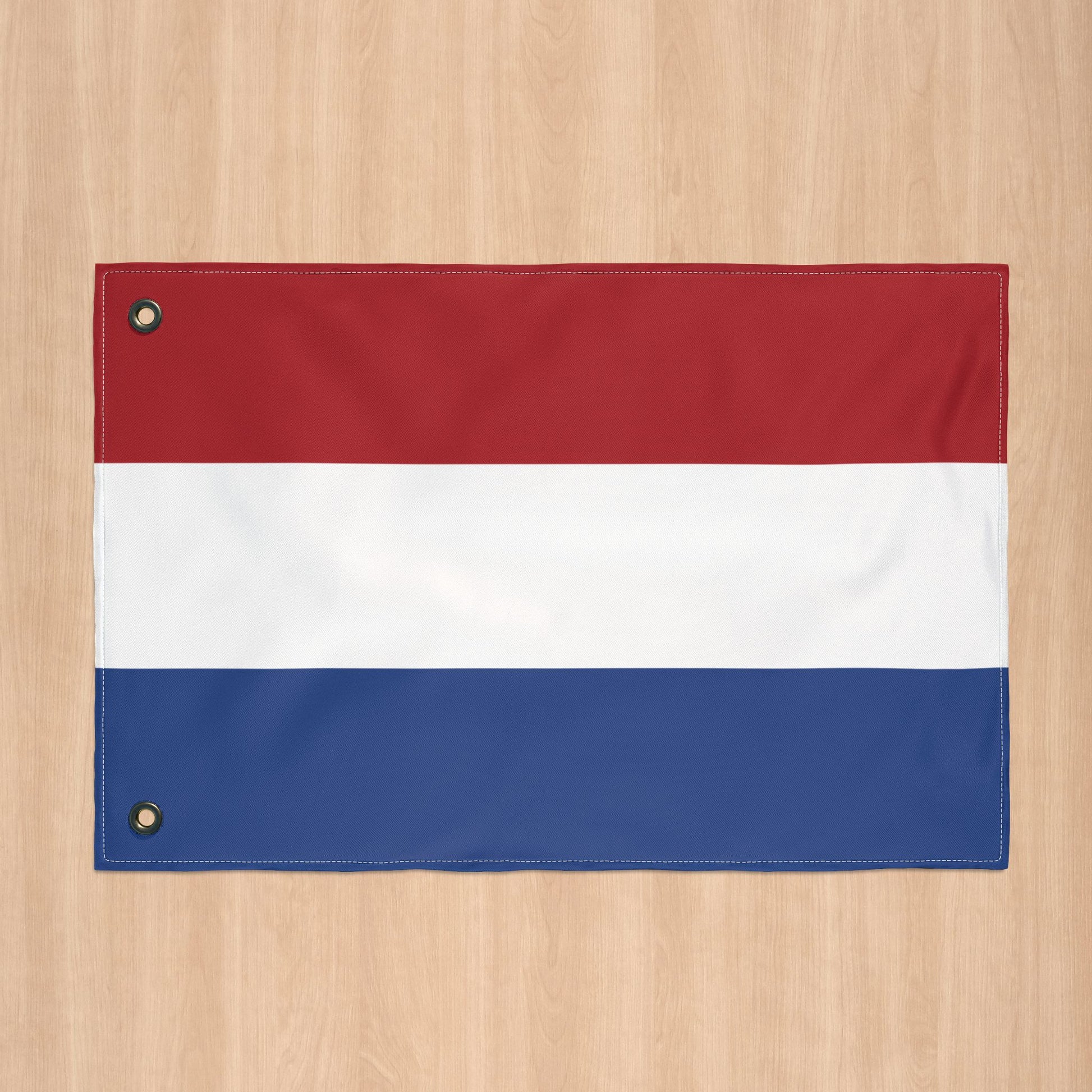 Netherlands Flag with Grommets