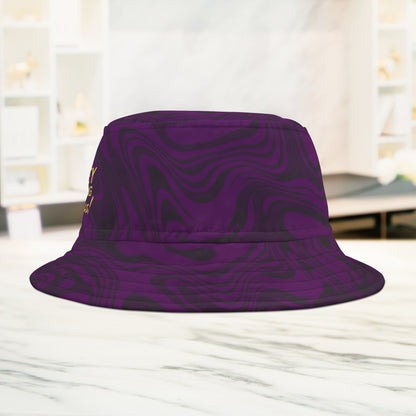 Purple Swirl Bucket Hat • Irvine Ondrey Engineering