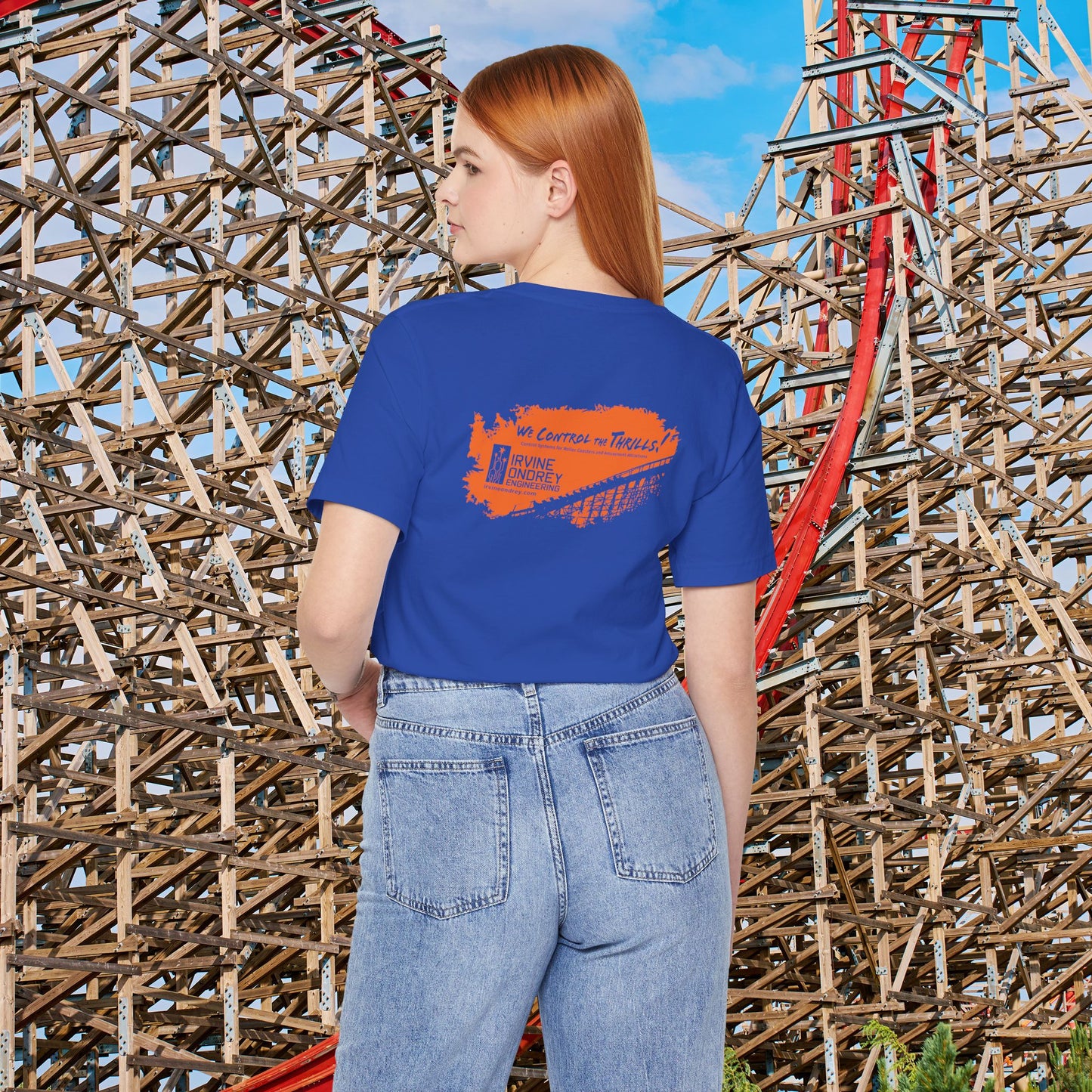 OG Woodie Tee (BACK graphic) • Irvine Ondrey Engineering