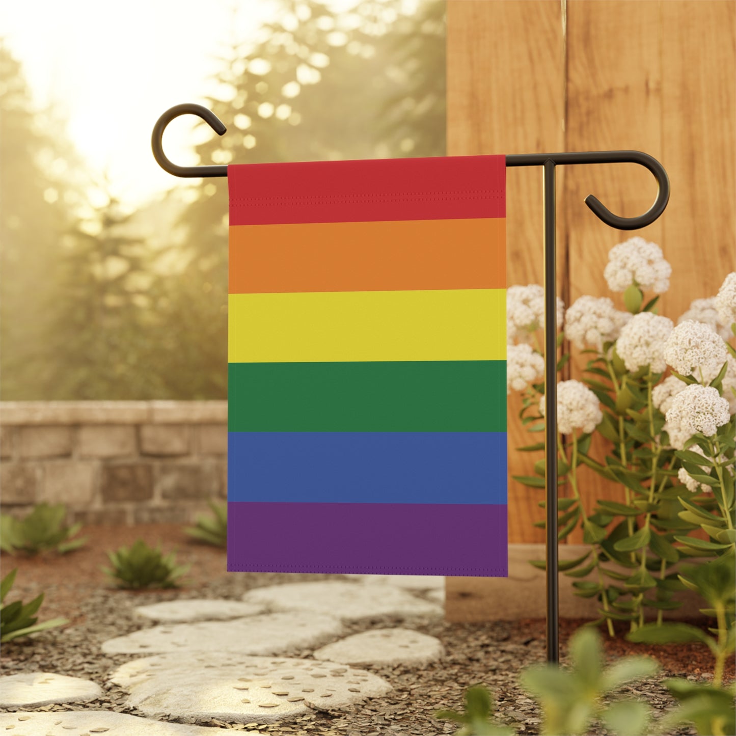 Rainbow Pride Garden Flag Banner