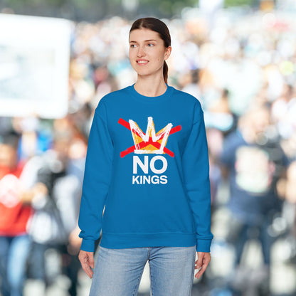 Sapphire No Kings Protest Sweatshirt