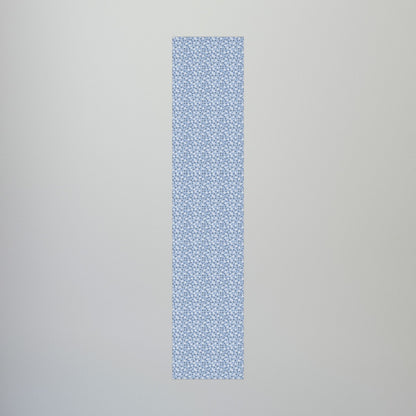 Christmas Blue & White Paw Print Gift Wrapping Paper Roll