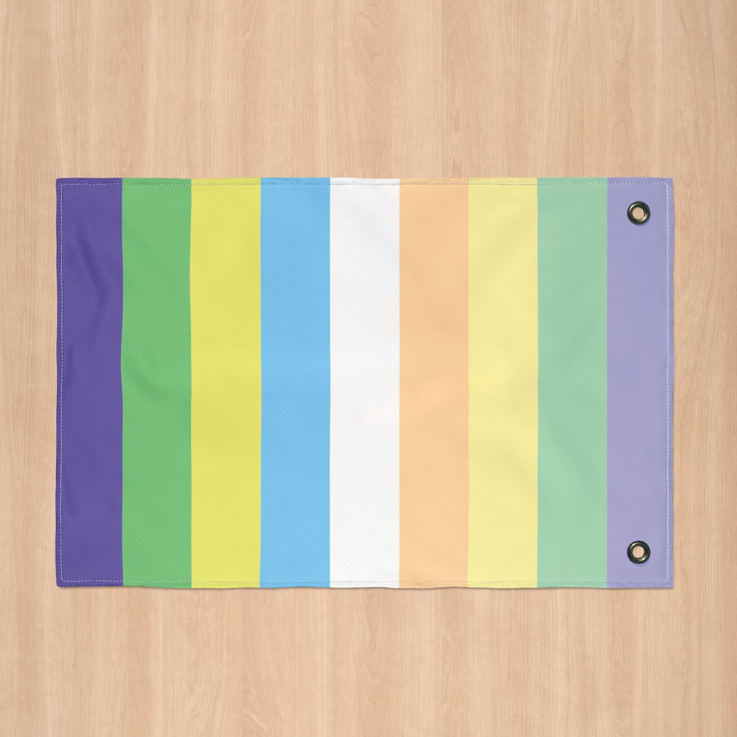 Courpalian Pride Flag with Grommets