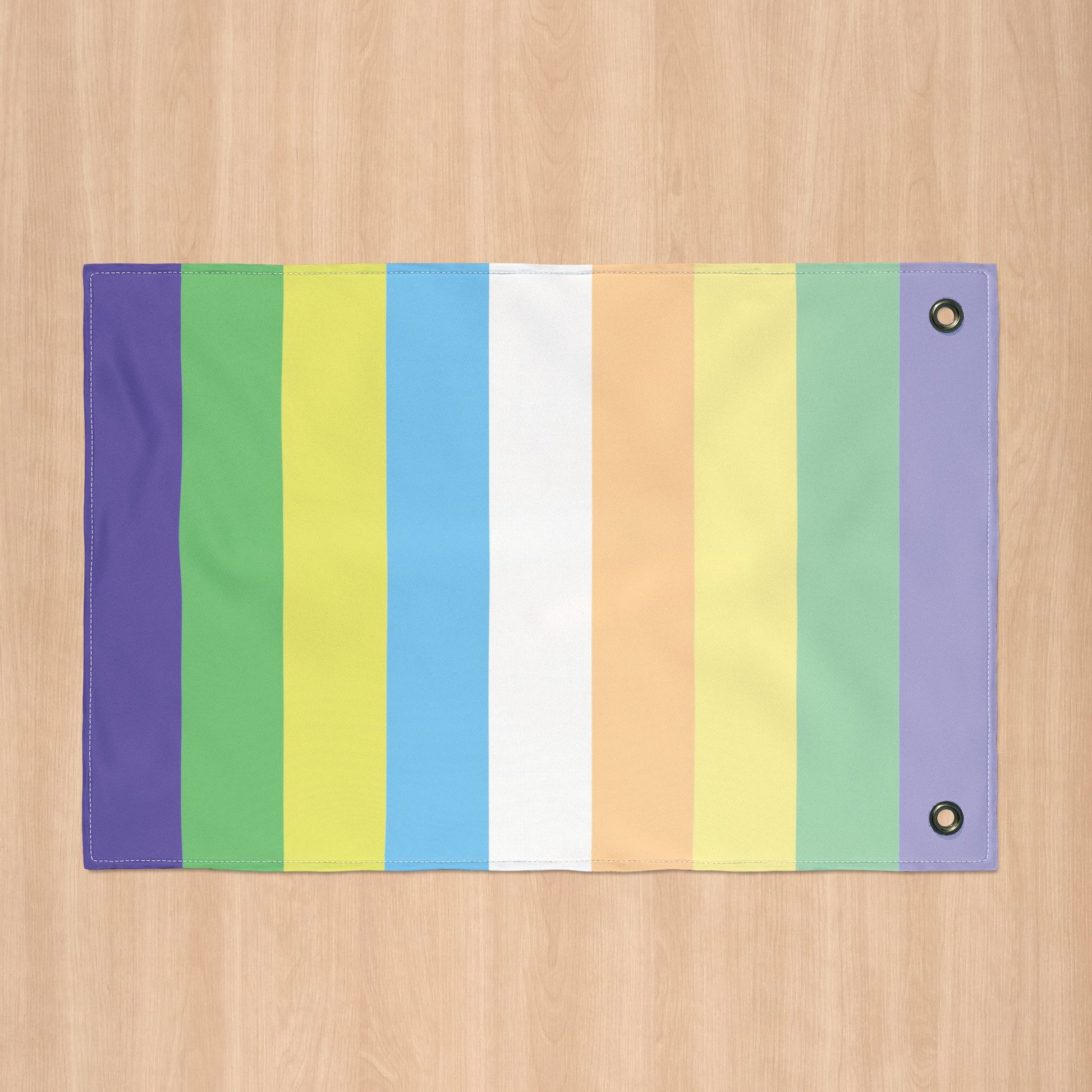 Courpalian Pride Flag with Grommets
