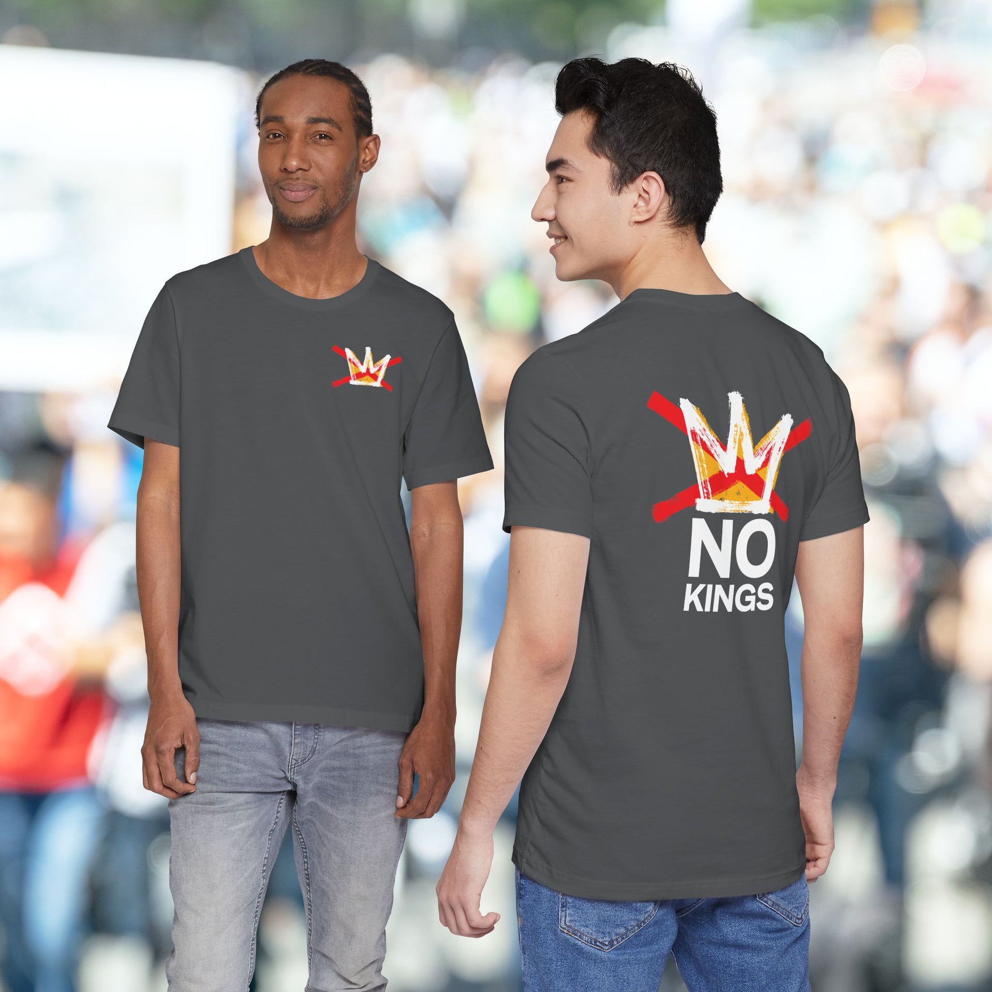 Asphalt No Kings Tee (BACK graphic)