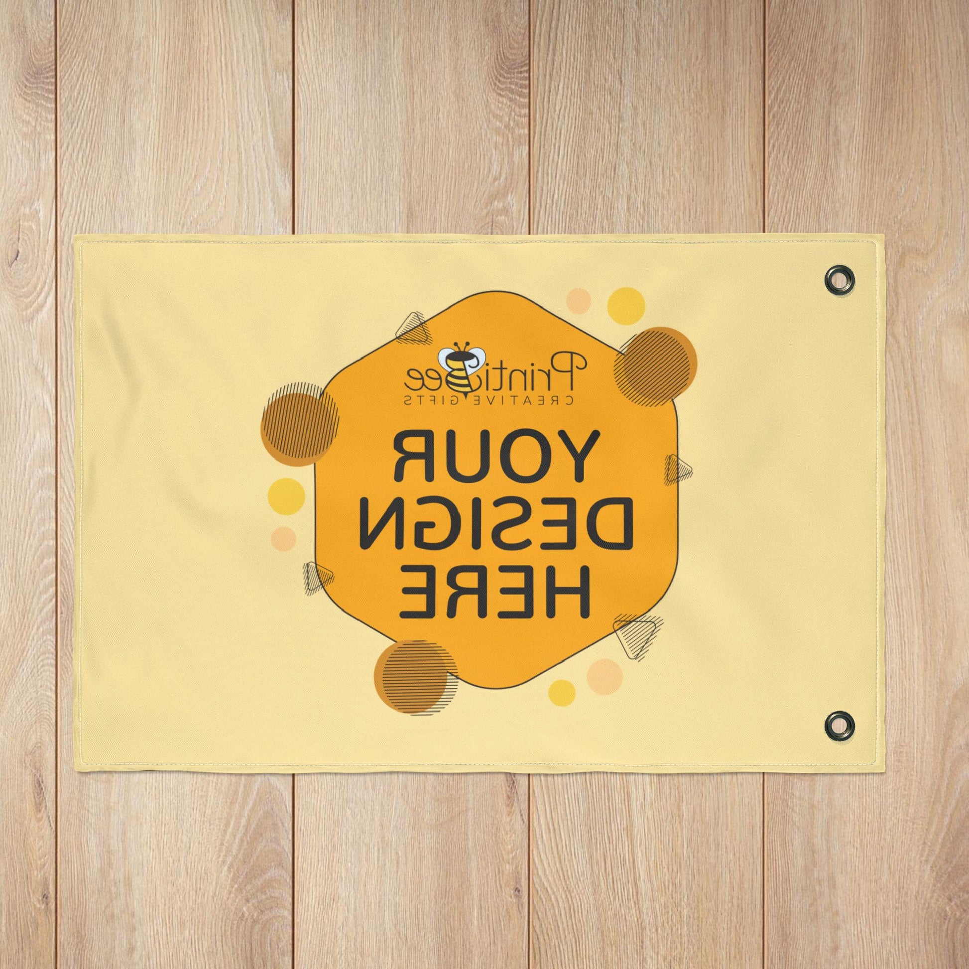 Custom Double-Sided Flag with Grommets