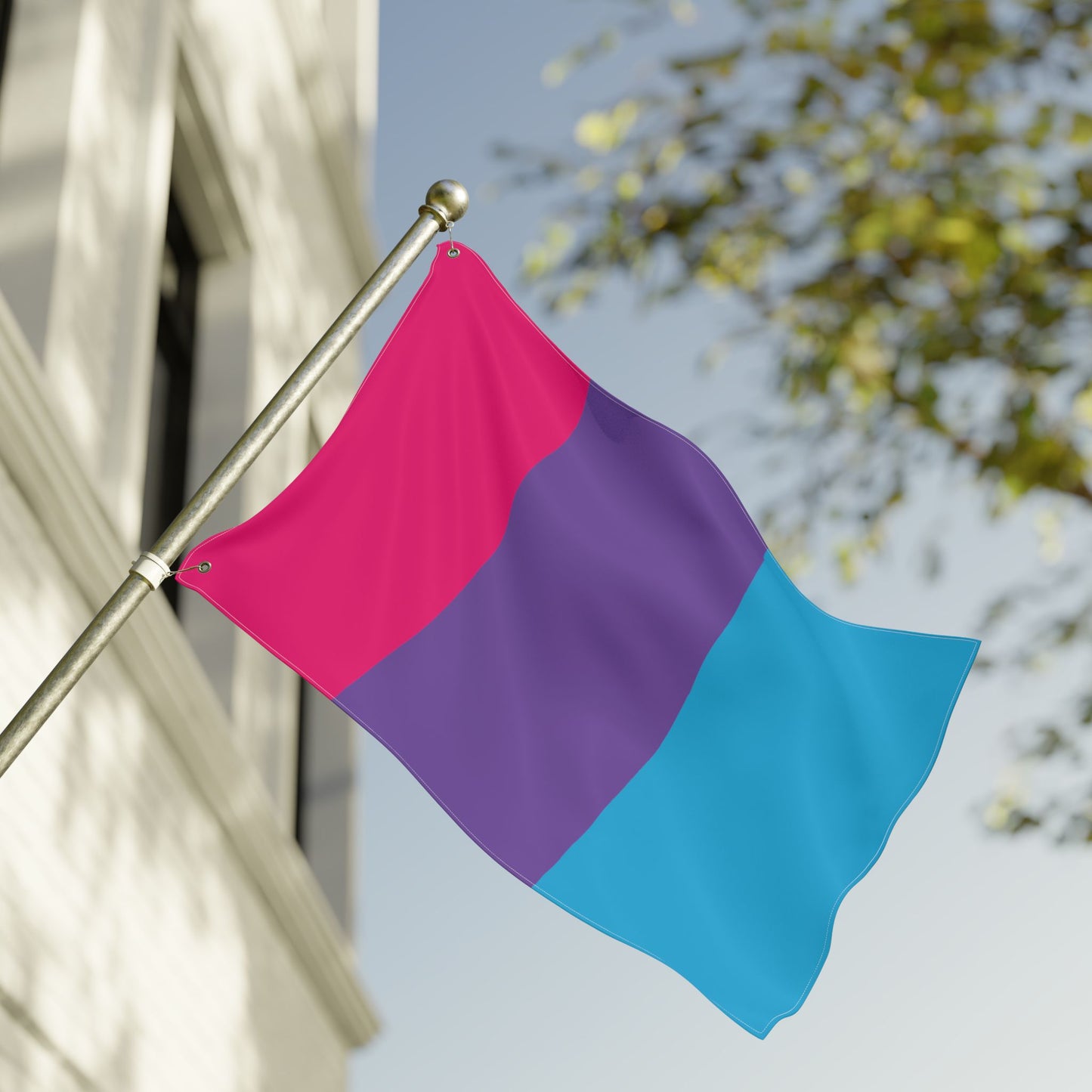 24'' × 36'' Androgyne Pride Flag with Grommets