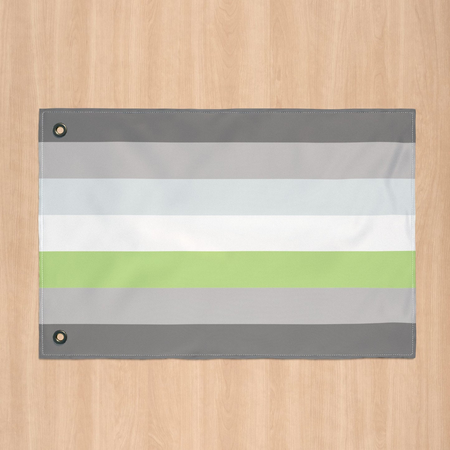 Demiagender Double-Sided Pride Flag with Grommets