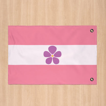 Sapphic Double-Sided Pride Flag with Grommets