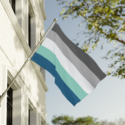 36'' × 60'' Frayromantic Pride Flag with Grommets