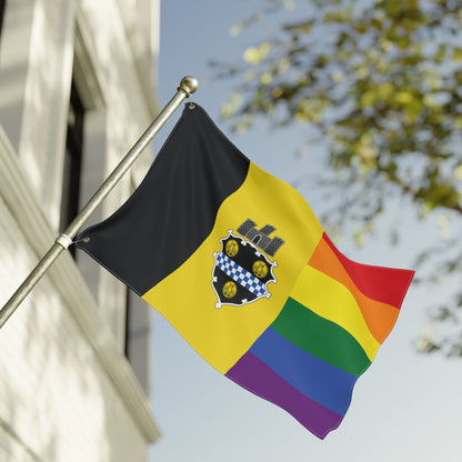 24'' × 36'' Pittsburgh Pride Flag with Grommets