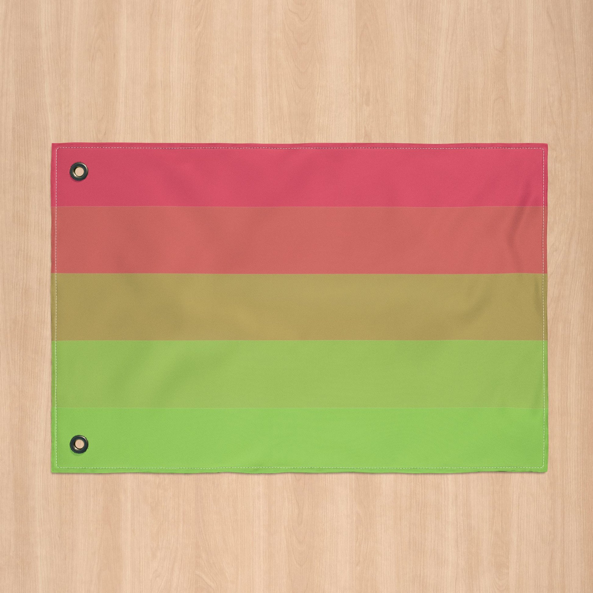 Aroflux Gradient Pride Flag with Grommets