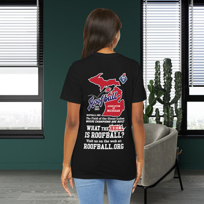 Roofball Association of Michigan's Crew Tee