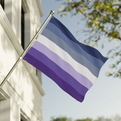 30'' × 40'' Butch Blue Double-Sided Pride Flag with Grommets