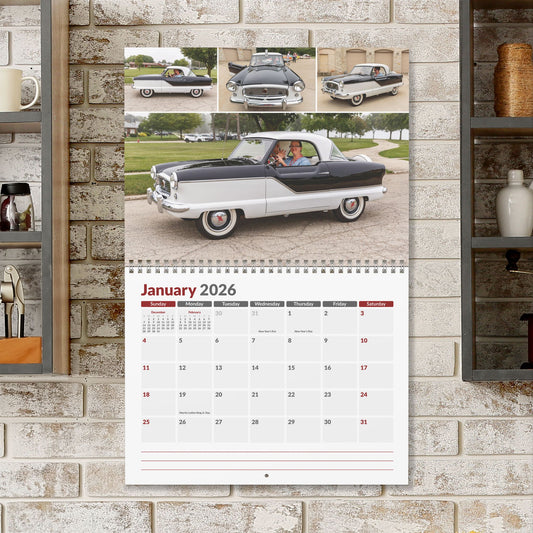2026 Hudson / Nash / AMC Metropolitan Calendar • Kenosha AMC Homecoming 2025