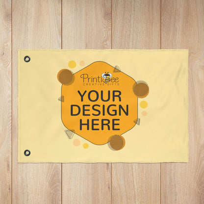 Custom Double-Sided Flag with Grommets