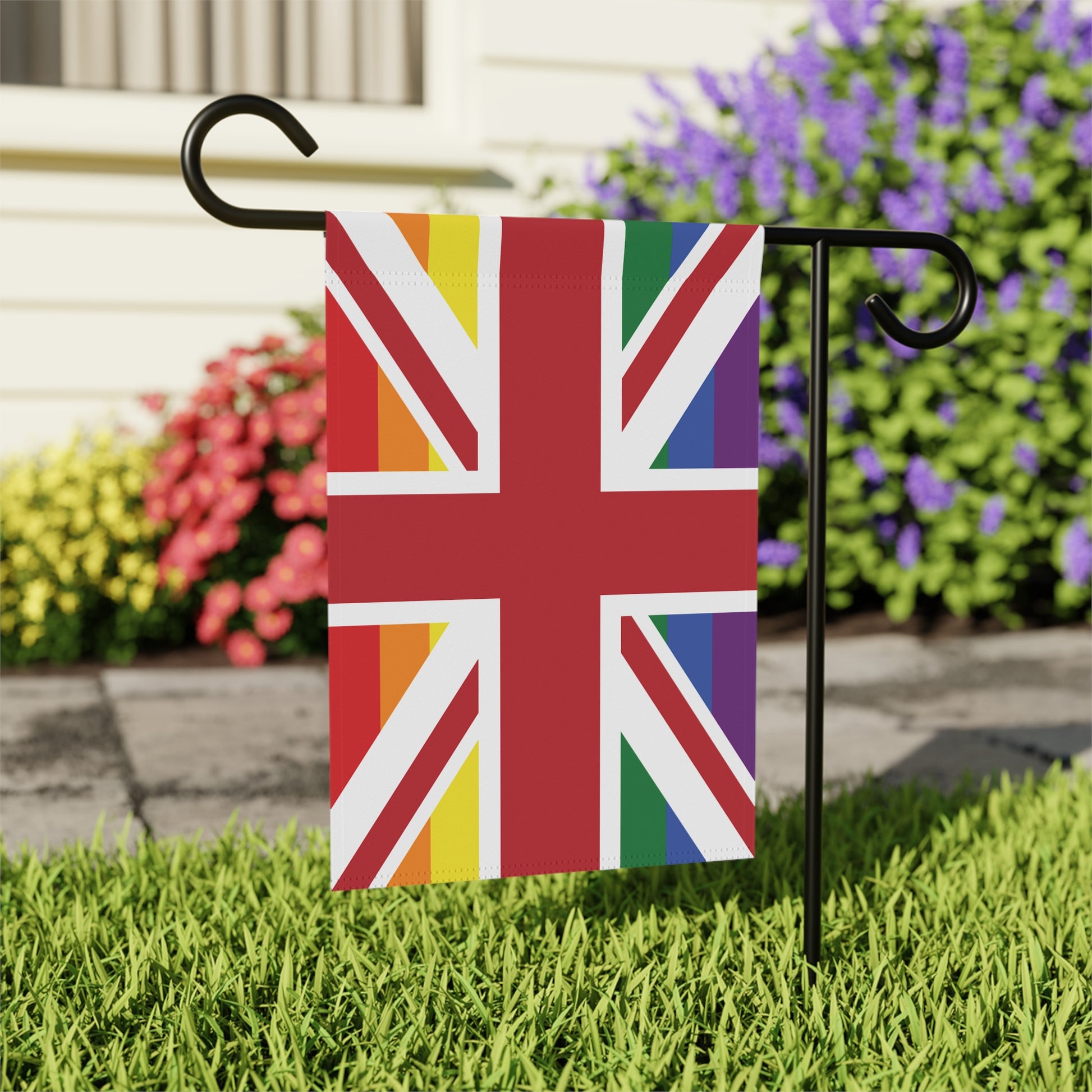 12'' × 18'' UK LGBTQIA+ Rainbow Pride Garden Flag Banner