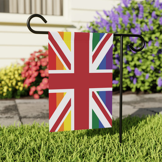 12'' × 18'' UK LGBTQIA+ Rainbow Pride Garden Flag Banner