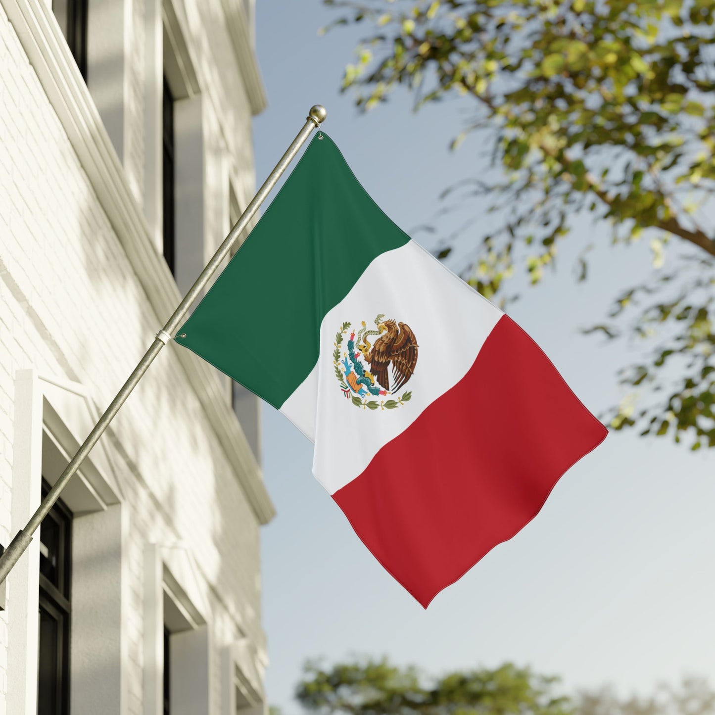 36'' × 60'' Mexico Flag with Grommets