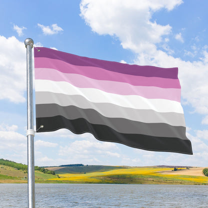 Straight Queer Heteroqueer Pride Flags