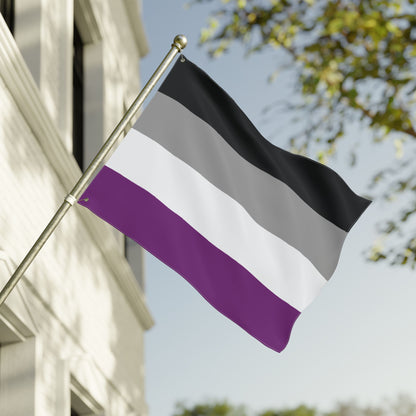 30'' × 40'' Asexual Pride Flag with Grommets