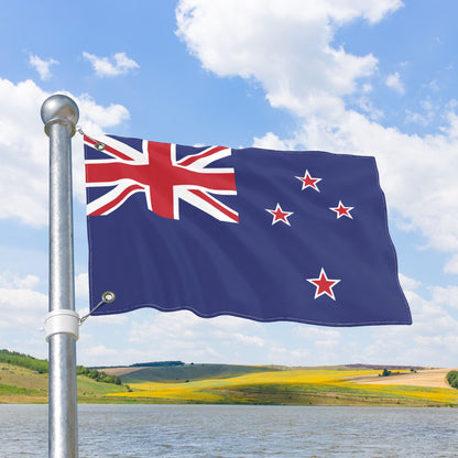 New Zealand Flag with Grommets