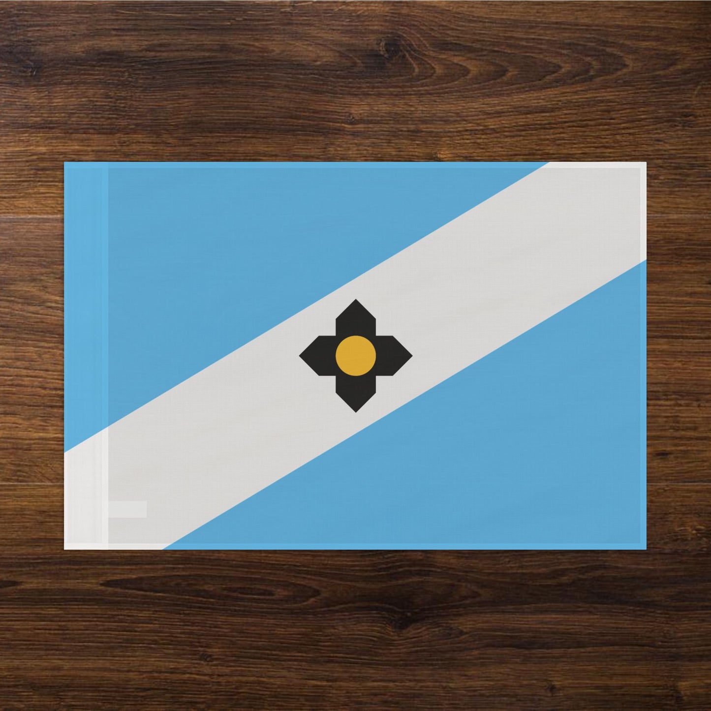 WI Madison Wisconsin Flag (Single-Sided Print), United States of America, American City Flags