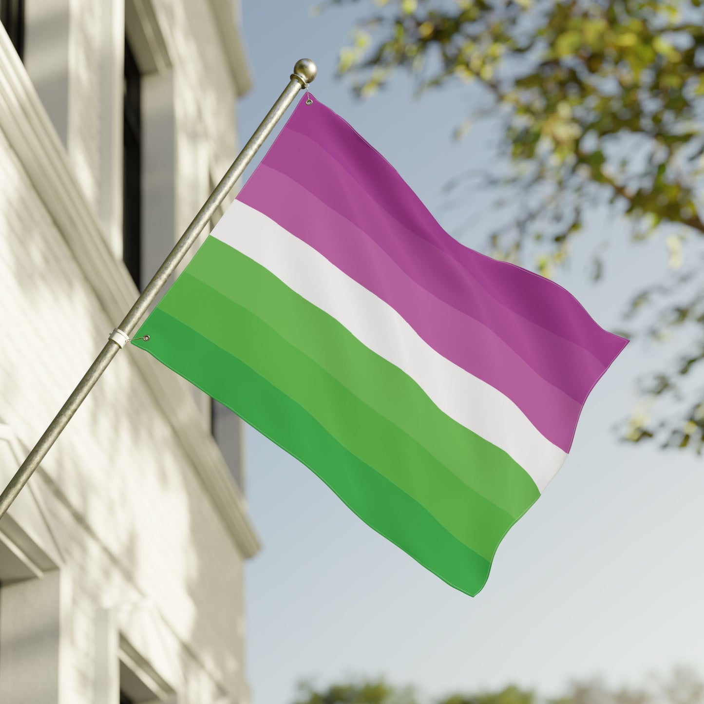 30'' × 40'' Petalsexual Double-Sided Pride Flag with Grommets