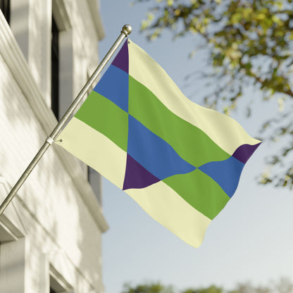 30'' × 40'' Aegoplatonic Cream Pride Flag with Grommets