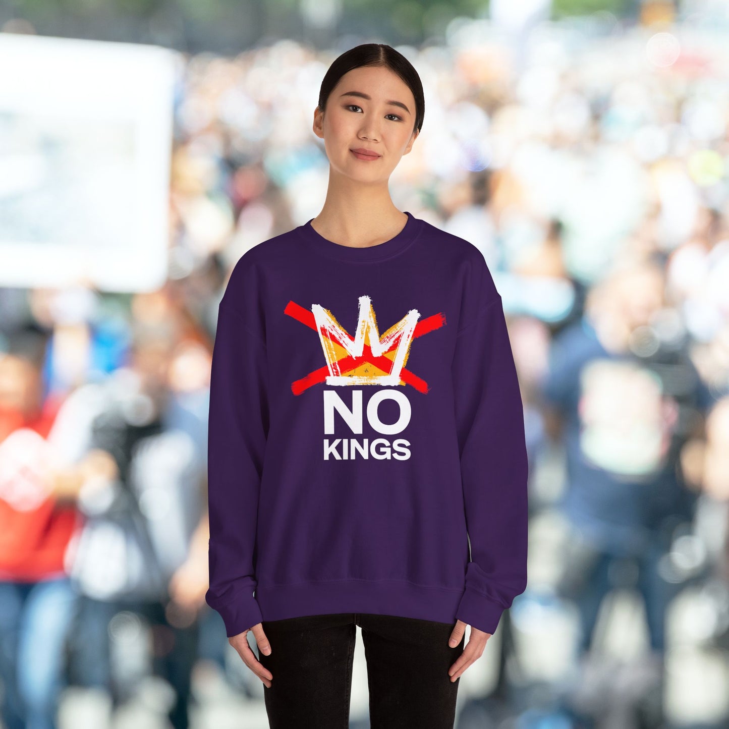 No Kings Protest Sweatshirt
